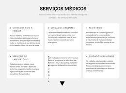 Instruções Médicas - Modelo De Página HTML