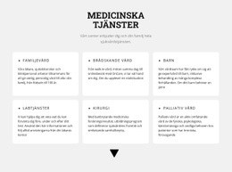 Medicinska Riktningar - HTML-Sidmall