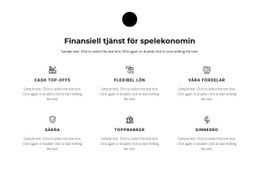 Sex Arbetsriktningar - Webbplatsdesign