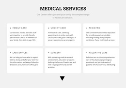 Medical Directions - Personal Website Template