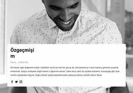 Proje Yöneticisi Özgeçmişi - Joomla Şablonu Ücretsiz Duyarlı