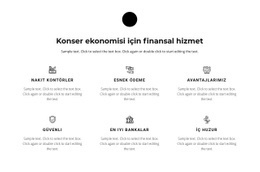 Altı Çalışma Yönü - Ücretsiz Tek Sayfalık Web Sitesi