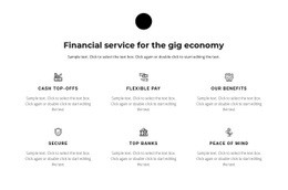 Web Page Design For Six Directions Of Work