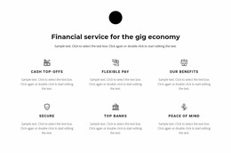 Six Directions Of Work - Custom Website Mockup