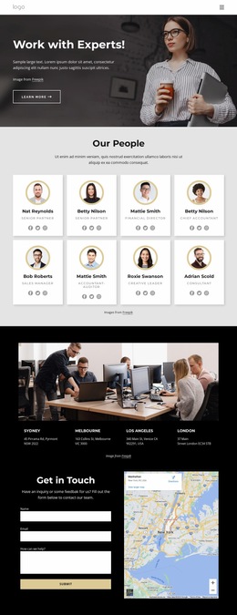 Premium Website Builder For We Are Brand Experience Agency