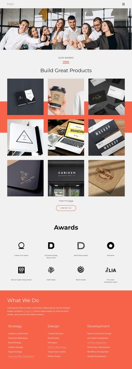 Award Winning Branding Services - Mockup Design