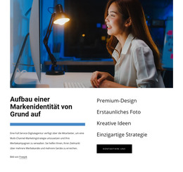 Aufbau Einer Corporate Brand Identity - Premium-Element-Vorlage