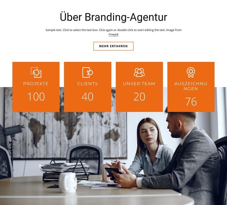 Vorteile einer Branding-Agentur Website Builder-Vorlagen