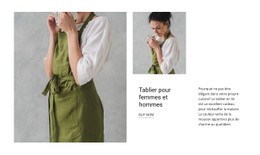 Tablier Pour Femme Et Homme – Conçu Par Des Professionnels