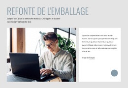 Refonte De L'Emballage - Page De Destination Moderne