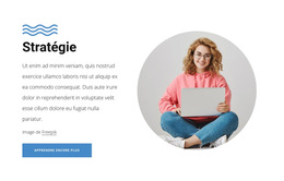 Création D'Une Stratégie De Marque - Modèle De Site Web Professionnel