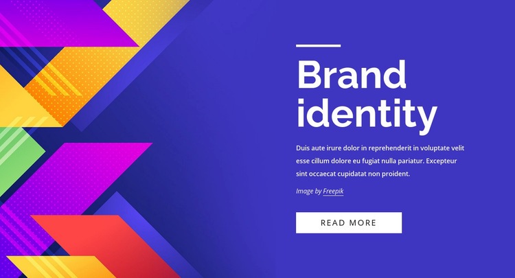 Establishing brand positioning Homepage Design