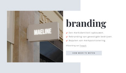 Wij Creëren Pakkende Namen CSS-Lay-Outsjabloon