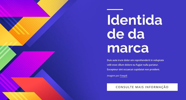 Estabelecendo o posicionamento da marca Template CSS