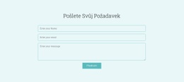 Pošlete Svůj Požadavek – Dokonalý Design Webových Stránek