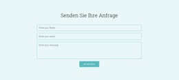 Senden Sie Ihre Anfrage - Thema Für Eine Seite