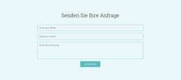 Senden Sie Ihre Anfrage - Drag & Drop-Website-Builder