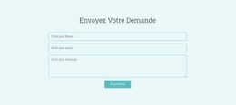 Envoyez Votre Demande - Meilleure Page De Destination