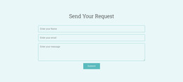 Send Your Request - HTML Generator