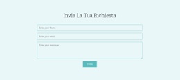 Invia La Tua Richiesta: Trascina E Rilascia Il Generatore Di Siti Web