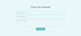 Stuur Uw Verzoek - Eenvoudig Websitesjabloon