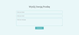 Wyślij Zapytanie - Narzędzie Do Tworzenia Witryn Typu „Przeciągnij I Upuść”