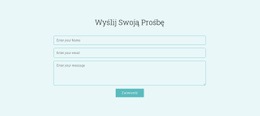 Wyślij Zapytanie - Ostateczny Projekt Strony Internetowej