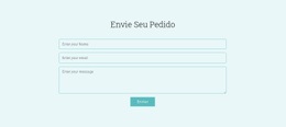 Modelo De Design Gratuito Para Envie Sua Solicitação