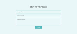 Tema WordPress Multifuncional Para Envie Sua Solicitação