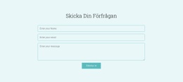 Multipurpose WordPress-Tema För Skicka Din Förfrågan