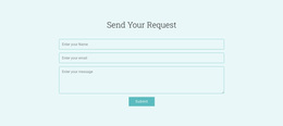 Send Your Request - Ultimate Website Design