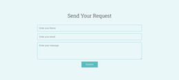 Multipurpose WordPress Theme For Send Your Request