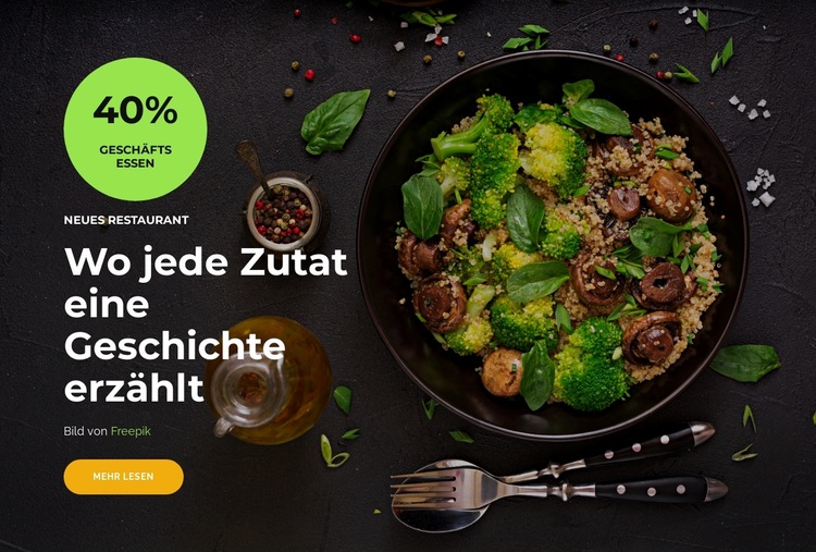 Frische Zutat WordPress-Theme