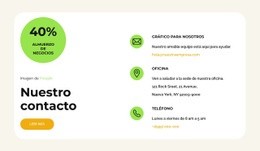 Contacto Restaurante - Maqueta De Sitio Web Gratuita