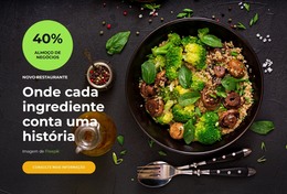 Ingrediente Fresco - Página Inicial HTML