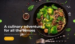 A Culinary Web Page Design