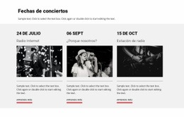 Fechas De Conciertos Citas En Línea