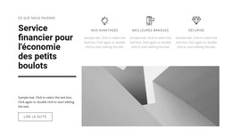 Modèle De Conception Gratuit Pour Nous Élevons L'Économie