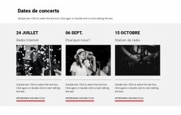 Dates De Concerts