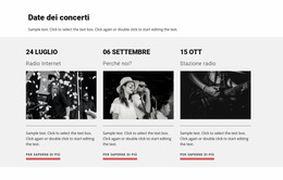 Date Dei Concerti