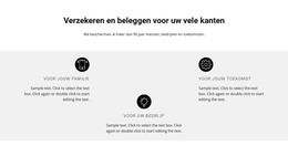 Laten We Het Hebben Over De Voordelen - HTML- En CSS-Sjabloon