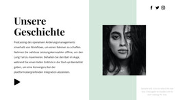 Lesen Sie Unsere Geschichte - E-Commerce-Vorlage