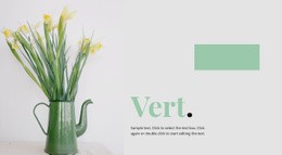 Atelier De Fleurs - HTML Layout Builder