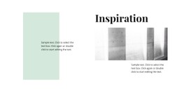 Page Web Pour Inspiration Dans Le Minimalisme