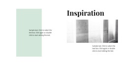 Inspiration I Minimalism - HTML Creator