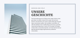 Unser Geschäft Starten - HTML-Landingpage