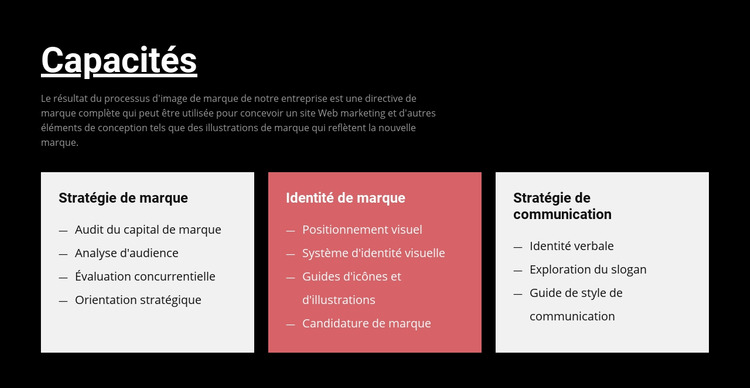 Des affaires à partir de zéro Modèle Joomla