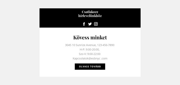 Ügynökség kapcsolatok HTML Sablon