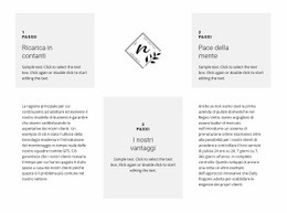 Logo E Tre Vantaggi - Modello HTML5 Pronto Per L'Uso