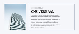 Ons Bedrijf Starten - Premium WordPress-Thema